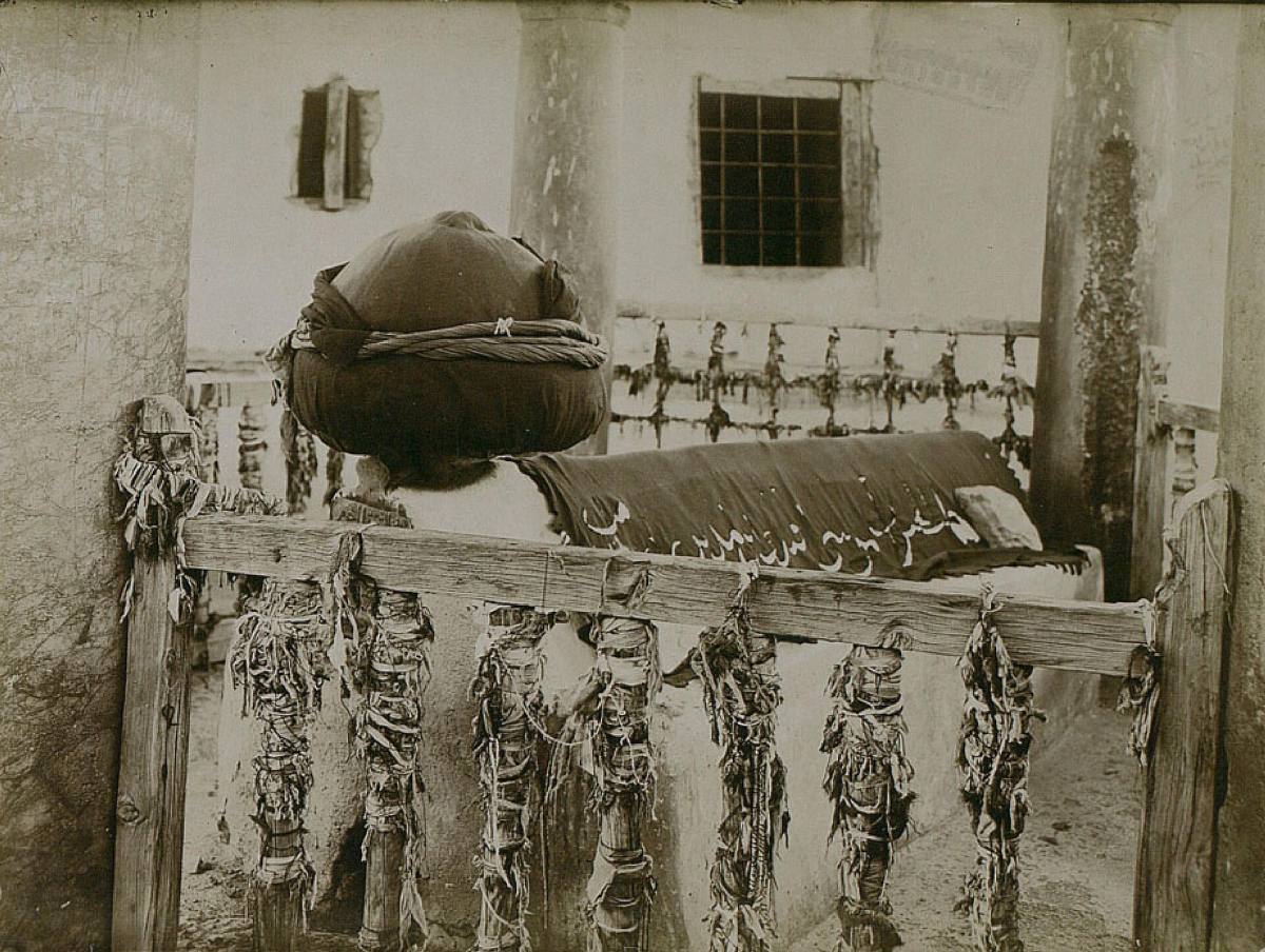 Nasreddin Hoca Türbesi'nin içi, arşiv fotoğrafı