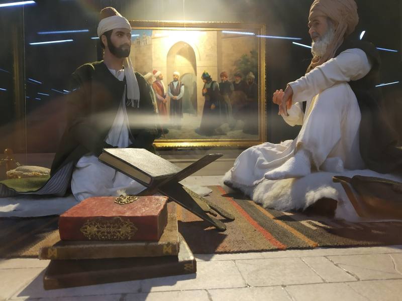 Panorama Konya Müzesi'nde canlandırılmış bir sahne